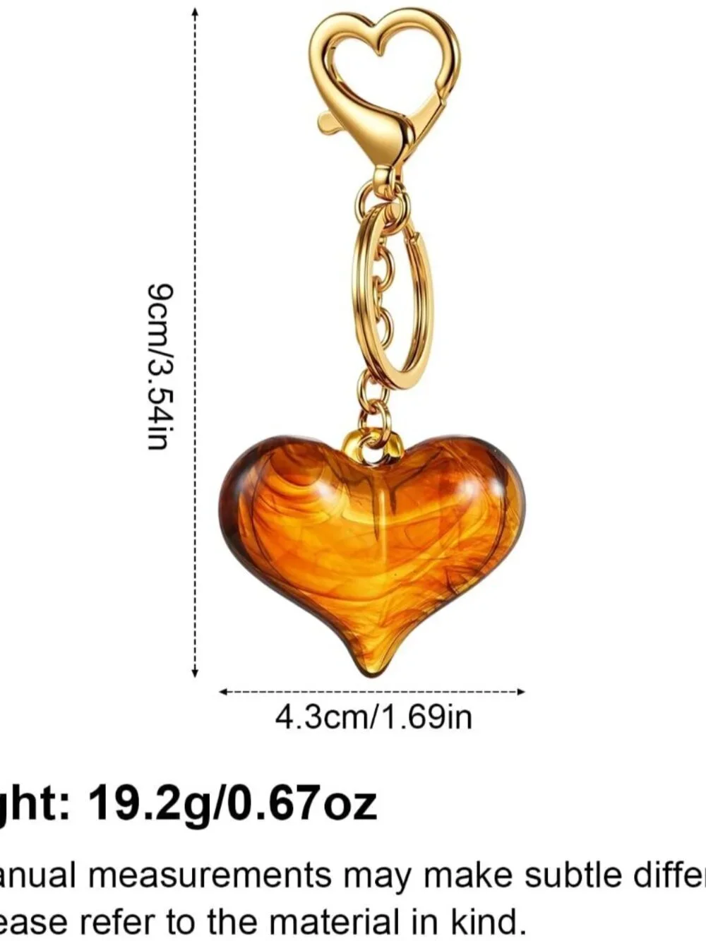 Heart Bow Keychain for Women Cute Key Chain Bag Charms Accessories Car Purse Bac